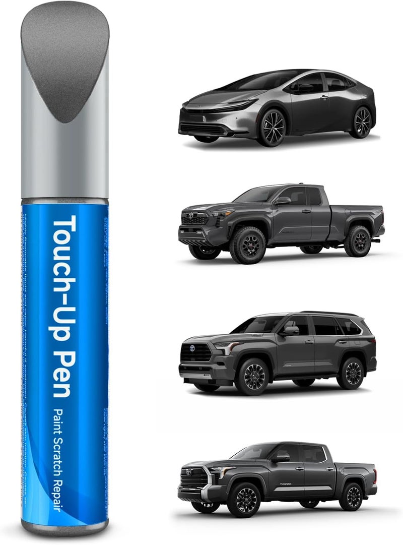RSACET 1G3 Magnetic Gray Metallic Touch Up Paint Compatible with Toyota Exact Match Touch Up Paint Car Scratch Repair - Image 1
